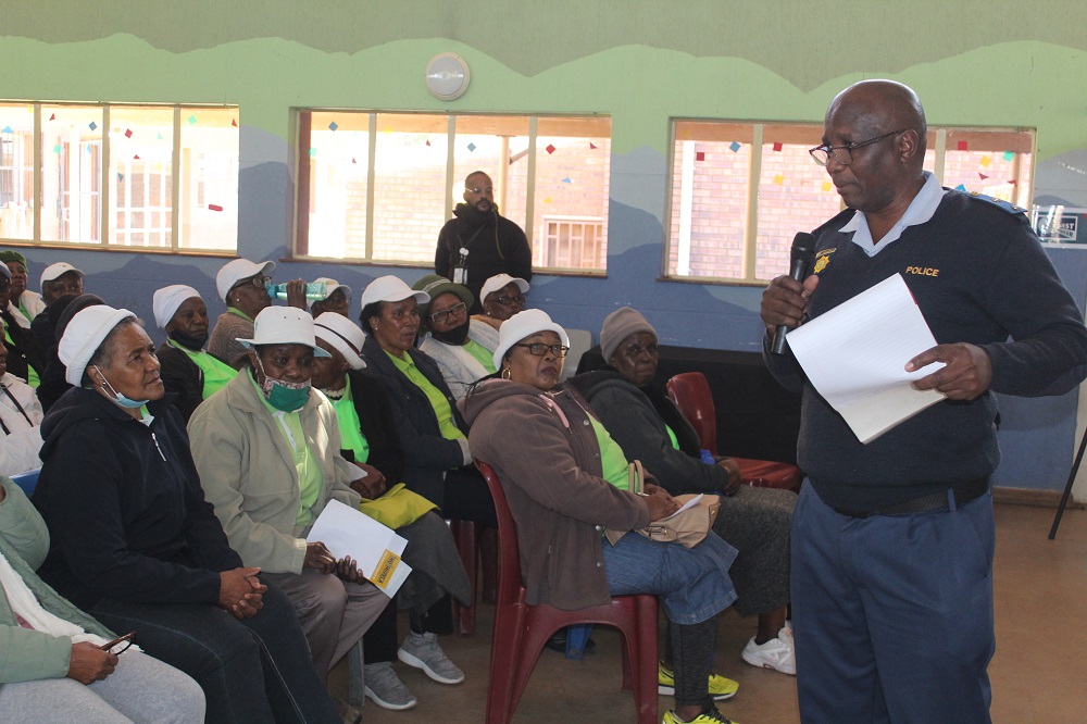 MEC, police engage with elderly on GBV