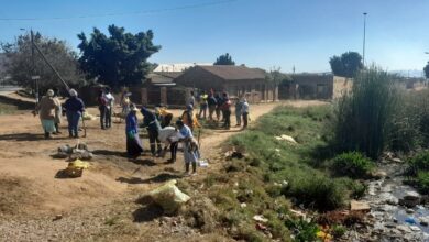 Notorious stream cleaned on Youth Day