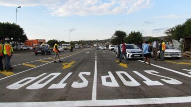 A new Mamelodi Tsamaya road without potholes officially opened.