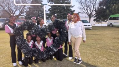 Talent Angels Team (TAT) drum majorettes.