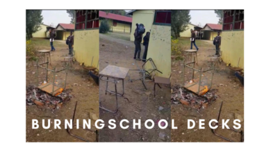 Eersterust secondary school learners burn school property to keep warm