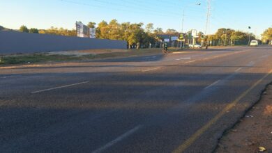 The site of the accident on Wierda Road.