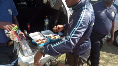 The officer that allegedly hit Molefe & pepper sprayed him, then took his phone and deleted the footage. Photo: supplied.