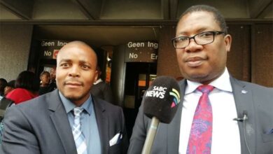 Gauteng Education MEC, Matome Chiloane and Gauteng Premier, Panyaza Lesufi. File image