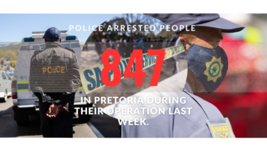 Tshwane police arrest 847 during recent operations