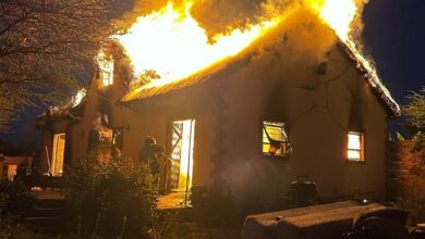 Elderly man critically injured, pets killed in devastating house fire
