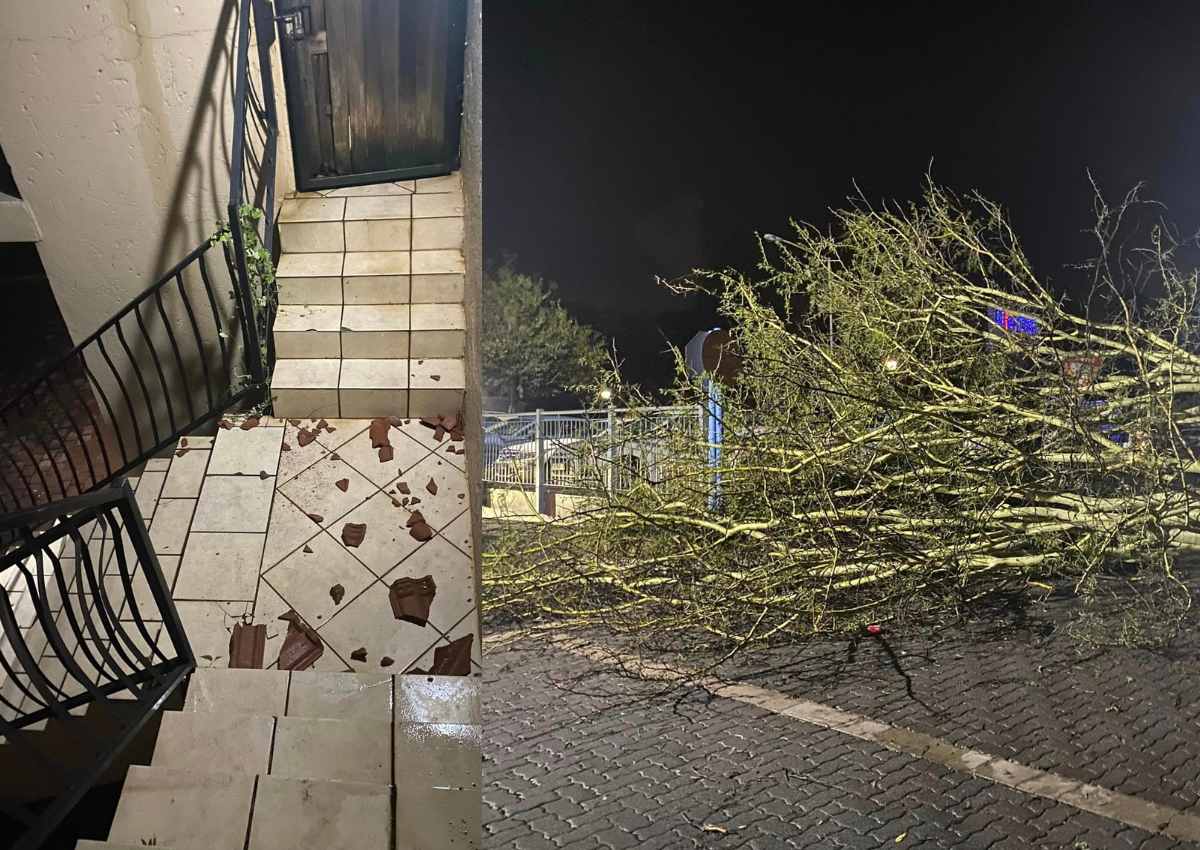 VIDEO Storm wreaks havoc in Pretoria Rekord