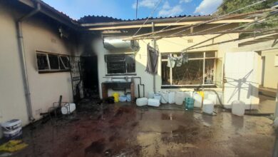 our women were treated for smoke inhalation when a fire engulfed four units Kgosi Mampuru II Correctional Facility.
