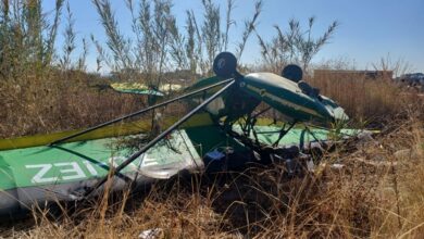 Light sport aircraft crashed near N4