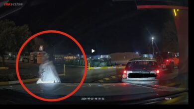 Watch: Robbers target motorists in drive-thru