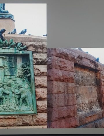 Stolen Paul Kruger Statue panel recovered