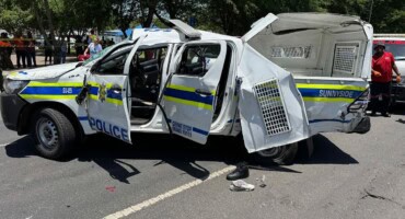 Two suspects killed in police van accident in Pretoria