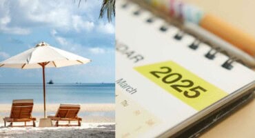 How to get 38 days off with only 15 leave days in 2025