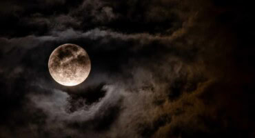 The first full moon 2025, January's Wolf Moon, tonight