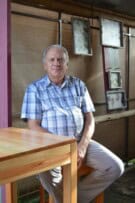 Adriaan Swart, afgetrede boer van Delmas