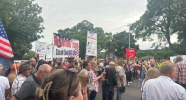 Watch: Thousands gather in Pretoria to support Trump