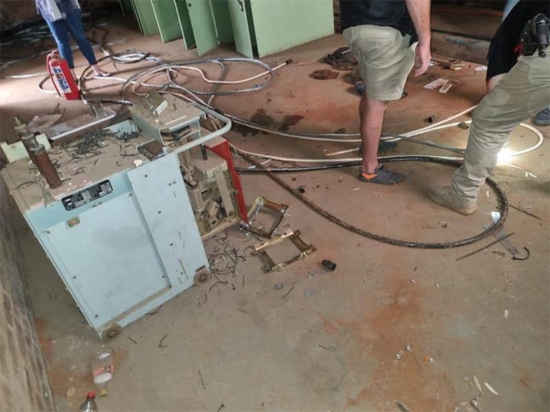Two men arrested for attempted cable theft at substation in Elardus ...