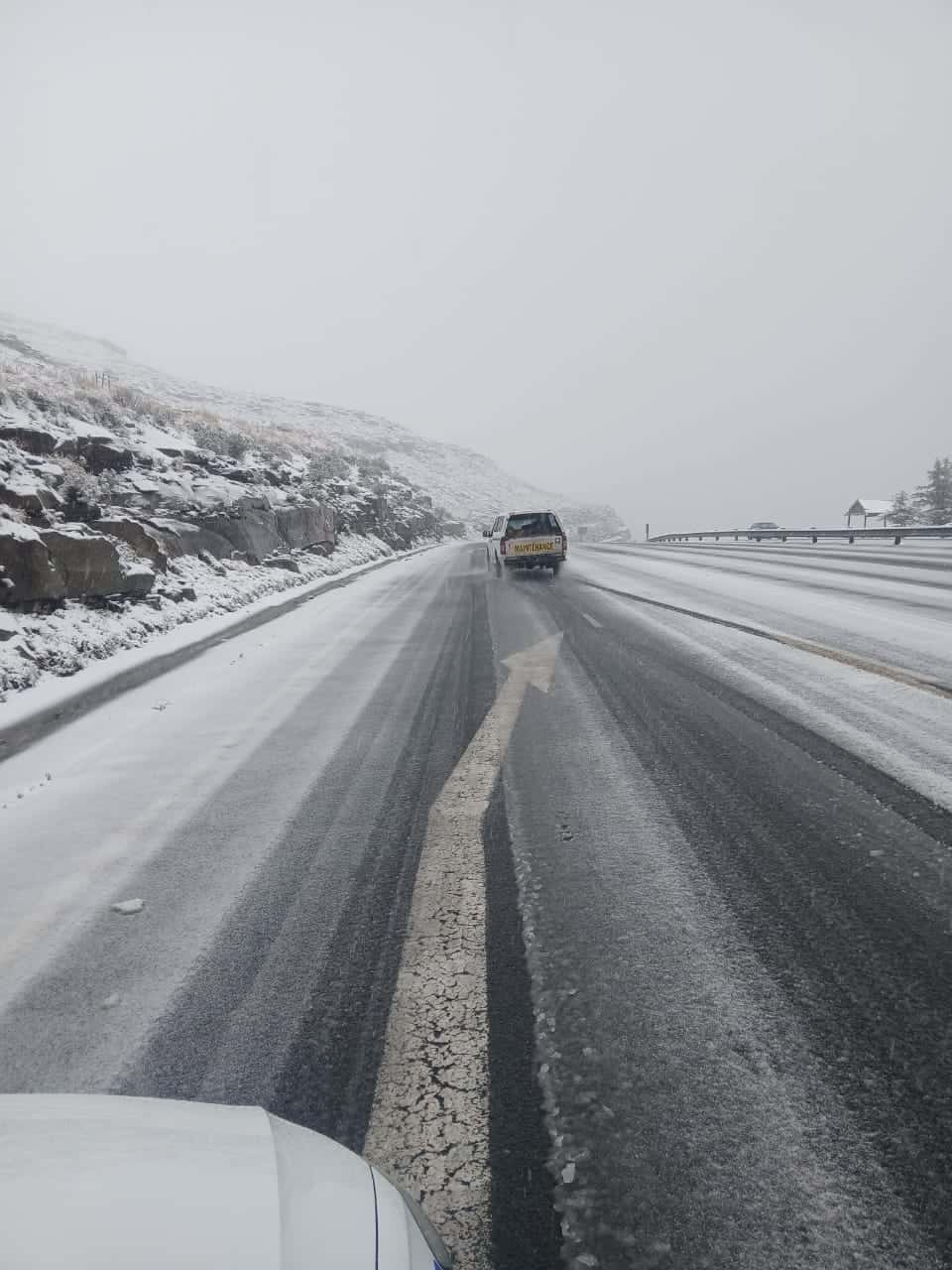 LOOK: Snow turns parts of SA into winter wonderland