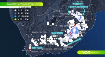Snow expected in most of SA's provinces