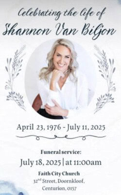 Mrs. Pretoria-Tshwane 2023 dies after brief illness