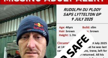 Missing Pretoria man found safe after search