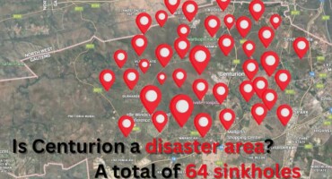 Should Centurion be declared a disaster area? 64 sinkholes reported