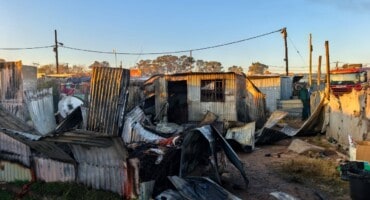 Family of five, including three children, killed in Olievenhoutbosch shack fire