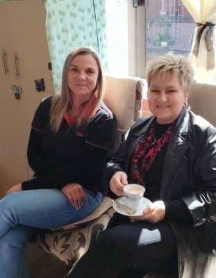 Kay Burger en Nerraine von Wielligh