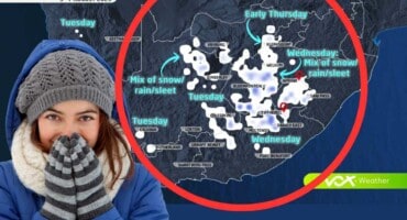 Snow and sleet expected across SA as Pretoria faces icy conditions
