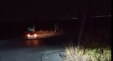 Two cars hit spikes on N14 in sudden resurgence of road attacks