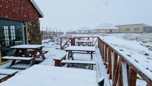 Look: Snow falls in Lesotho, but Pretoria only faces cooler weather