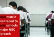 Leaked matric papers traced to Pretoria schools in major NSC breach