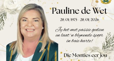 Geliefde juffrou van Hoërskool Montana sterf
