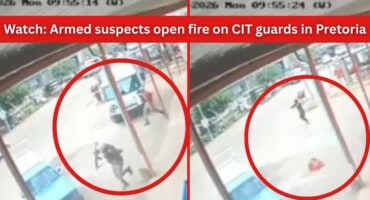 WATCH: Armed suspects open fire on CIT guards in Pretoria