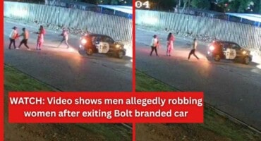 WATCH: Video shows men allegedly robbing women after exiting Bolt branded car