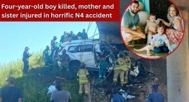 Four-year-old boy killed, mother and sibling injured in horrific N4 accident