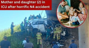 Mother and daughter (2) in ICU after horrific N4 accident