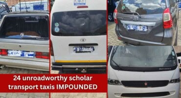 TMPD impounds 24 unroadworthy scholar transport taxis in Tshwane crackdown