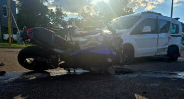 Motorcyclist dies at Delmas Road intersection after accident