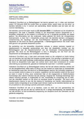 School bullying assault at Hoërskool Oos-Moot goes viral - here is the latest