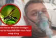 Well-known Weather hooligan rushed to hospital after near-fatal wasp sting