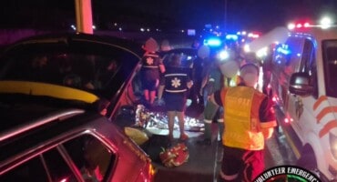 Elderly man killed after being struck by car while changing tyre on N1