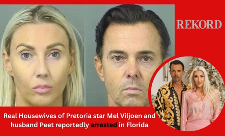 Real Housewives Of Pretoria Star Mel Viljoen And Husband Peet 