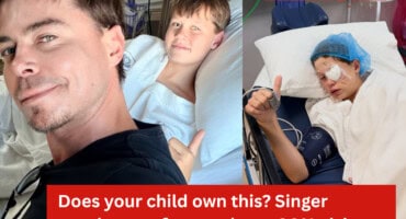 Does your child own this? Singer speaks out after son loses 90% vision