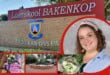 Blomme neergelê vir geliefde juffrou Elaine