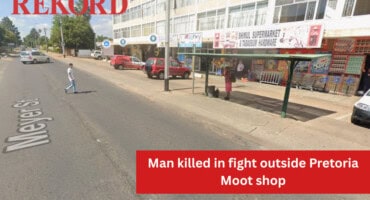 Man killed in fight outside Pretoria Moot shop