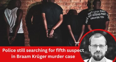 Police still searching for fifth suspect in Braam Krüger murder case
