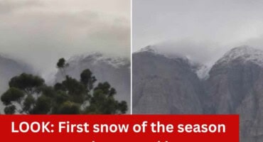 Look: First snow of the season spotted reported here