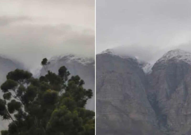 Look: First snow of the season reported here