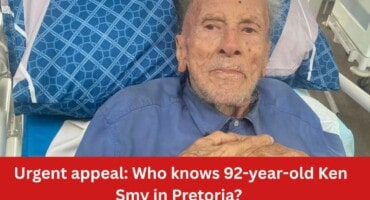 Urgent appeal: Who knows 92-year-old Ken Smy in Pretoria?